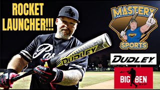 Hitting the DUDLEY TEAM MASTERY 1 PIECE Senior Softball Bat [upl. by Kalmick]