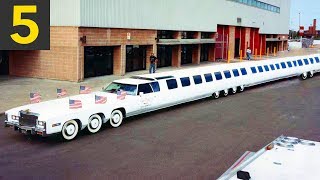 Top 5 Unbelievably LONG Limousines [upl. by Nidnerb]