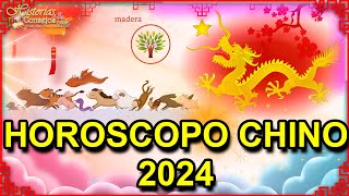 Predicciones Horóscopo Chino 2024  Todos los Signos Chinos  Año del Dragon de Madera [upl. by Gitel339]