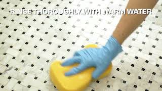 Achieve Clean Grout With Miracle Sealants Grout Cleaner [upl. by Schreiber]