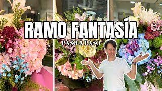 💐RAMO FANTASíA paso a paso  ORJOS HOME [upl. by Onig]