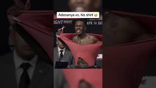 Adesanya vs shirts 😂 UFC305 [upl. by Ricky805]