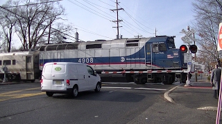 The calm before the Storm Railfanning at Radburn Part 1 282017 [upl. by Saxet]