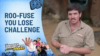 Roofuse You Lose Challenge  The Inspired Unemployed Impractical Jokers  Channel 10 [upl. by Elatia]