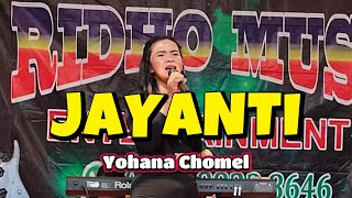 JAYANTI Yohana Chomel Live New Ridho Music Kampung Cibuntu Cibitung Bekasi [upl. by Wandie414]