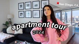 2024 APARTMENT TOUR  San Diego CA [upl. by Eugenides]