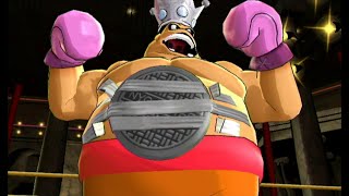 Punch Out Wii  Title Defense King Hippo 10809 [upl. by Aihsila]