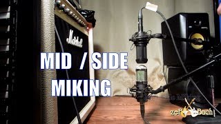 RECORDING ðŸŽ¸ GUITAR MIDSIDE technique  BASICS [upl. by Ettezel199]