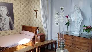 St Thereses home after 45 yrs of age  Les buissonnets in lisieux pt 3 [upl. by Norword]