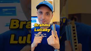 How to play Brahms Lullaby on Harmonica Easy Tab [upl. by Hayimas]