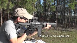 AAC M42000 and Sig 556  Suppressor Subjective Testing and Evaluation [upl. by Rafael]