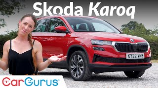 Skoda Karoq Facelifted family SUV is better than ever [upl. by Filemon]