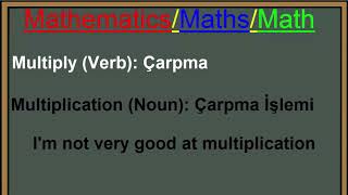 İNGİLİZCEMATEMATIK IFADELERI [upl. by Ralina]