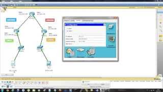 Routage RIP sur routeur Cisco 1841 Vidéo avec commentaire audio [upl. by Sirovat]