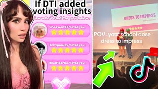 Reacting To TOP VIRAL Dress To Impress TikToks [upl. by Eilrebma27]