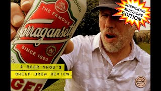 Narragansett Lager Beer Review by A Beer Snobs Cheap Brew Review [upl. by Varney]