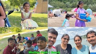 Bluffers Park amp Beach in Scarborough  Bluffers Beach  Family Out  Summer Day Out in Canada [upl. by Lilahk740]