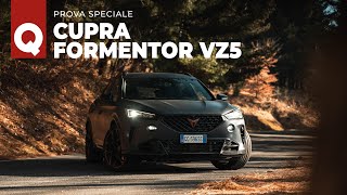 Cupra Formentor VZ5 cinque cilindri per andare di traverso [upl. by Ruenhs]