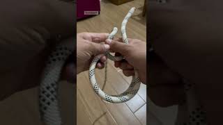 How to tie Portuguese bowline [upl. by Koerlin]