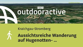 Wanderung im KraichgauStromberg Aussichtsreiche Wanderung auf Hugenotten [upl. by Selda]