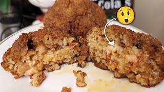 How to make Arancini better than Sicily that inside is AMAZING [upl. by Ahilam]