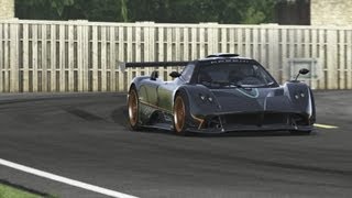 Top Gear Test Track Pagani Zonda R [upl. by Ecaj]