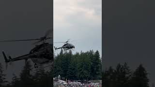 LOW helicopter flyby plane aviation shorts aircraft [upl. by Lladnarc847]