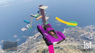 GTA Online  Amazing Vagner Parkour  باركور طويل و ممتع  قراند 5 [upl. by Navac]