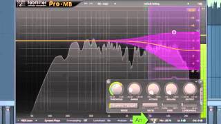 Deesser Funktion in FabFilter ProMB [upl. by Ehcadroj67]