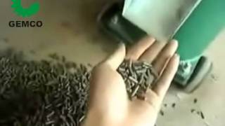 homemade pellet mill machine small pellet mill [upl. by Nnaillek297]