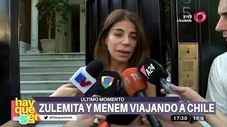 Zulemita Menem angustiada por su hermano [upl. by Upali]