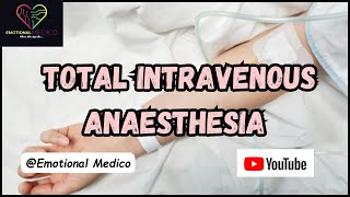 Total Intravenous Anaesthesia  TIVA  CNS pharmacology [upl. by Asereht]