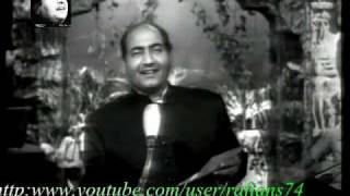 Madhuban Main Radhika  Mohammad Rafi Live With Naushad [upl. by Niamrej854]