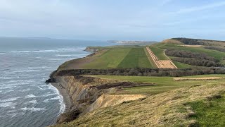 A walk on the SWCP from Houns Tout Cliff to Kimmeridge Bay and back via Swyre Head [upl. by Trebreh369]