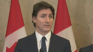 Justin Trudeau says invoking the Emergencies Act quotwas the necessary thing to do toquot [upl. by Hillie]