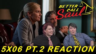 Better Call Saul 5X06 WEXLER V GOODMAN PT2 reaction [upl. by Anniala495]