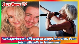 Schlagerboom Silbereisen stoppt Interview dann bricht Michelle in Tränen aus [upl. by Scrivings]