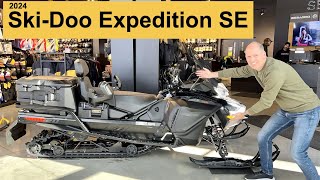 2024 SkiDoo Expedition SE ACE 900 Turbo R  If an Adventure Bike was a Snowmobile Feature Review [upl. by Macario706]