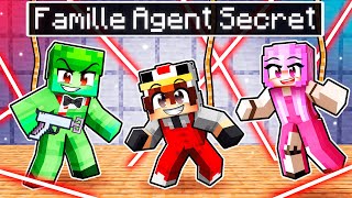 Adopté par une FAMILLE dAGENT SECRET sur Minecraft [upl. by Dam657]