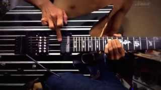 Review Schecter Synyster Gates  sustainiac pickup [upl. by Mainis]