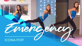 Icona Pop  Emergency  HipNThigh Fitness Workout Dance Choreo Legs Booty Hips Thighs [upl. by Nosned449]