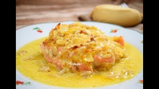 Receta casera del Salmón a la Naranja con Piñones [upl. by Fineberg]