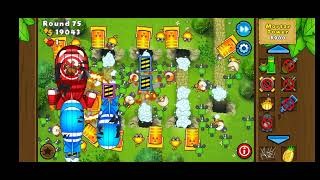 Bloons TD 5  BTD5 PART 3 ROUNDS 85 [upl. by Anahsirk]