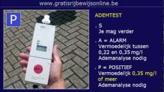 GRATIS RIJBEWIJS ONLINE 28 Rijbewijs B  ALCOHOLCONTROLE  SPEEKSELTEST [upl. by Now]