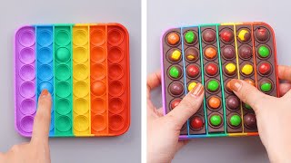 POP IT TO THE BEST SATISFYING DIYs CAKE  Fidget Toys Chocolate Cake Decorating Compilation [upl. by Annawoj]