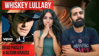 FIRST TIME REACTION TO BRAD PAISLEY 😥  Whiskey Lullaby ft Alison Krauss Official Video [upl. by Cortney]