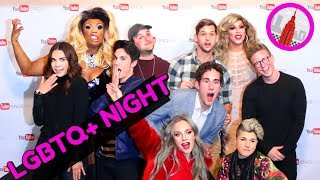 YouTube Space NYC LGBTQ Night w Tyler Oakley Ingrid Nilsen Max Emerson and Sherry Vine [upl. by Bernette]