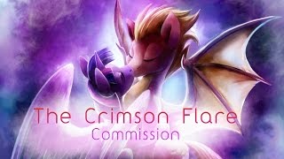 The Crimson Flare oc x canon commission [upl. by Susejedesoj]