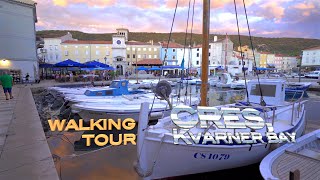 Croatia Cres city WALK 4K Ultra HD [upl. by Thomas]