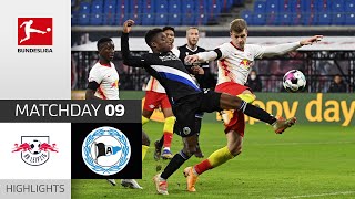 RB Leipzig  Arminia Bielefeld  21  Highlights  Matchday 9 – Bundesliga 202021 [upl. by Dagney20]